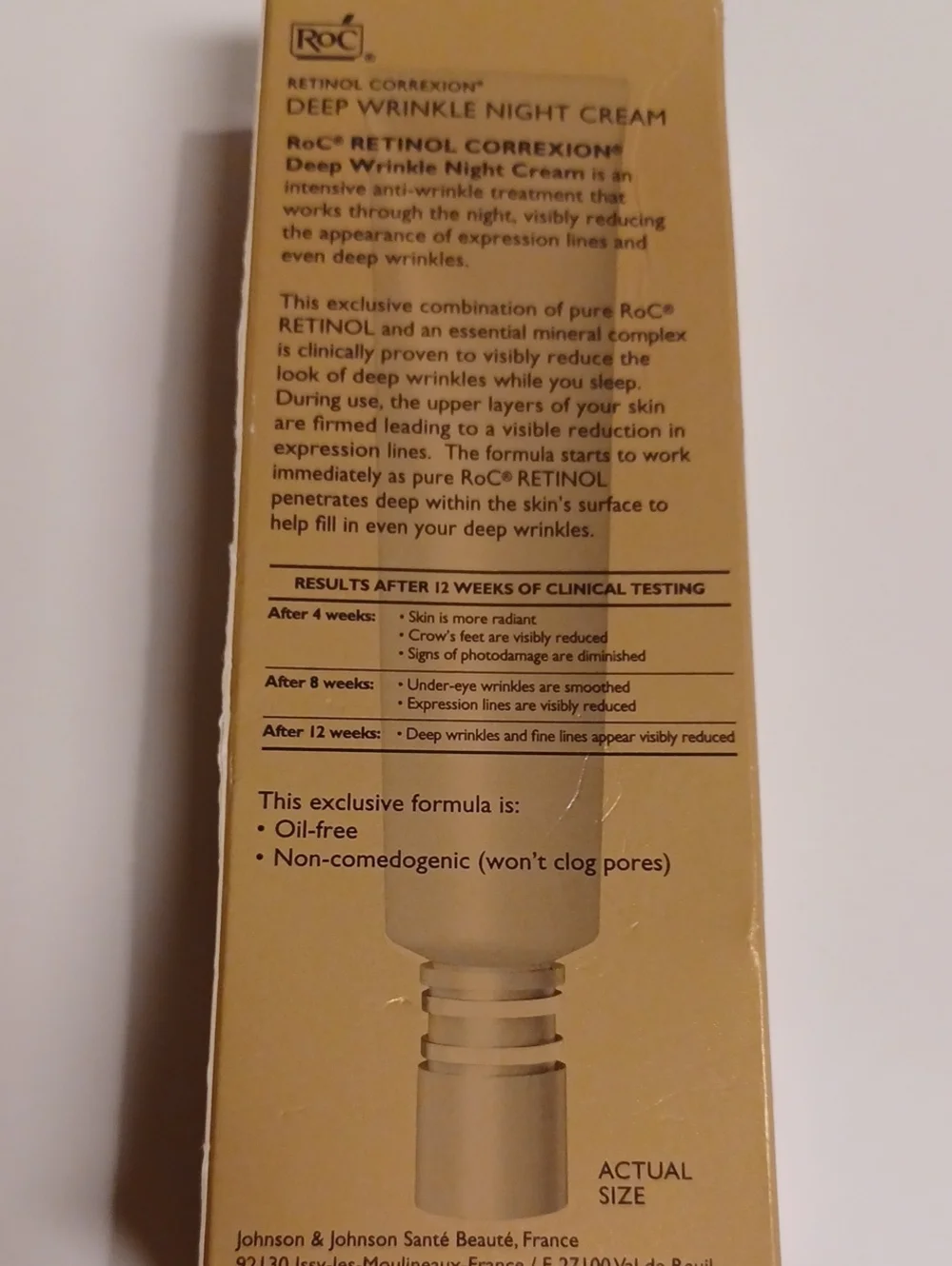 > Retinol Correxion Deep Wrinkle Daily Moisturizer & Night Cream - Gold